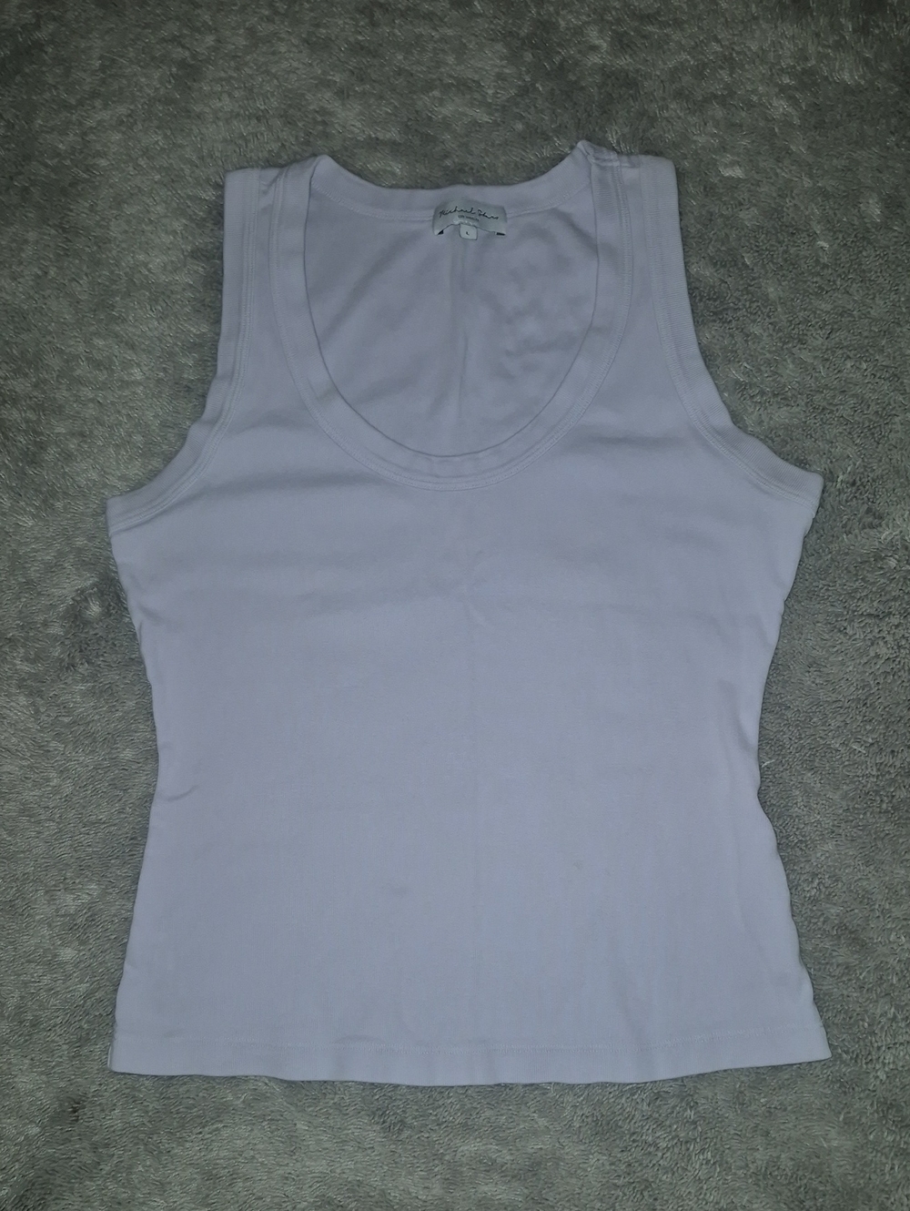 Michael Stars Scoop Neck Tank Top - Light Lavender